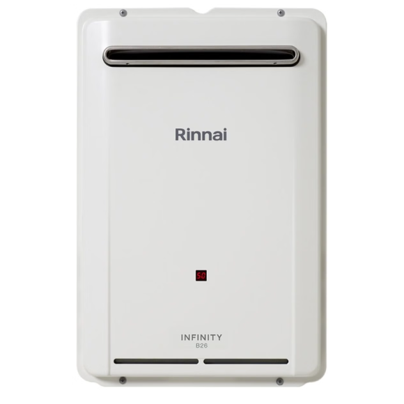 INF26N60B Rinnai Infinity 26 Continuous Flow Natural Gas Hot Water Pre-Set 60 Degrees