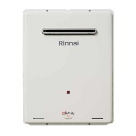 INF32N50M Rinnai 32 L Continuous Flow 50-degree Hot Water System Natural Gas 