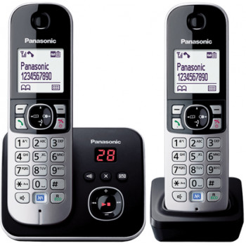 KX-TG6822ALB Panasonic Cordless Phone - Twin Pack KX-TG6822ALB Panasonic Cordless Phone - Twin Pack