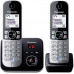  KX-TG6822ALB Panasonic Cordless Phone - Twin Pack 