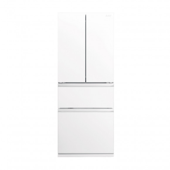 MR-LX442EX-GWH-A Mitsubishi Electric 442 L  French Door Fridge – Glacier White 