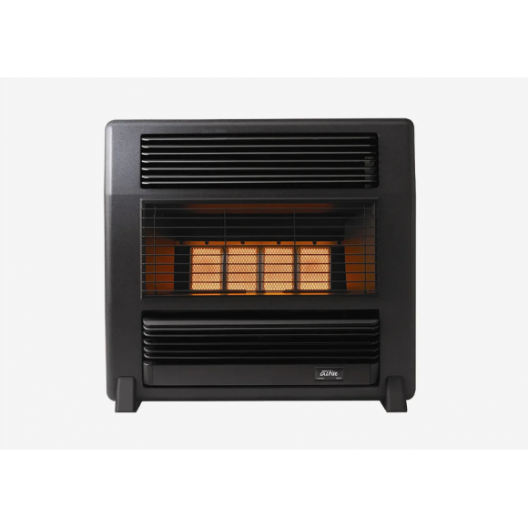 OALAFLPBM Omega Altise Lancer 15MJ LPG Gas Radiant Convection Heater - Black 