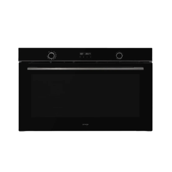 OBOP9011AM Omega 90cm 11 Function Pyrolytic Oven with Steam Bake & Air Fry