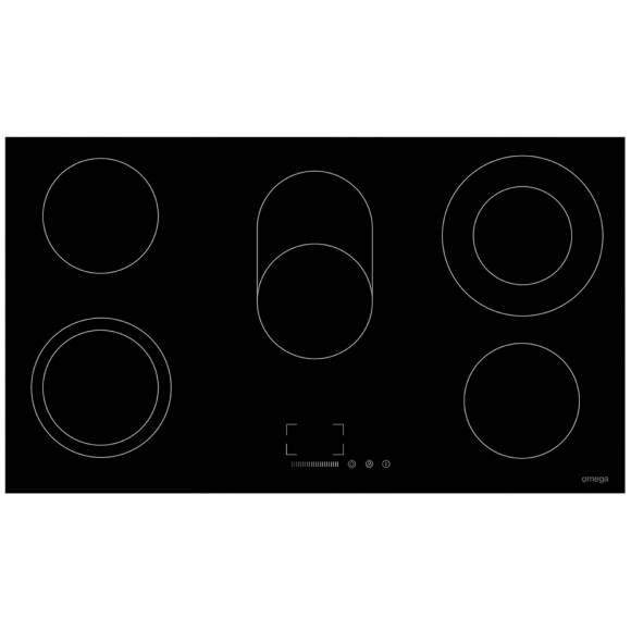 OCC90TZ Omega 90 cm Ceramic Touch Control Cooktop