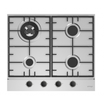 OCG604WX Omega 60 cm Gas Cooktop - Stainless Steel 