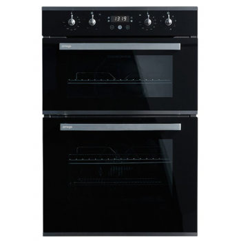 ODO684X Omega 60cm  8 Function Double Electric Oven 