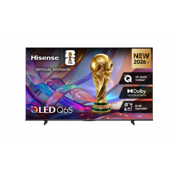 85Q6SAU Hisense 85 INCH Q6SAU 4K Hi-QLED Smart TV (2026)