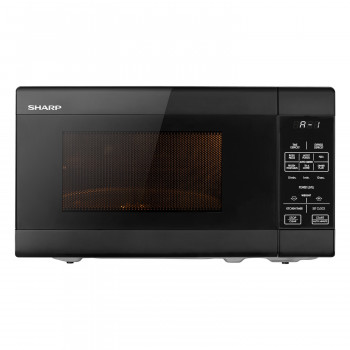 R211DB Sharp 20LCompact Microwave – Black 
