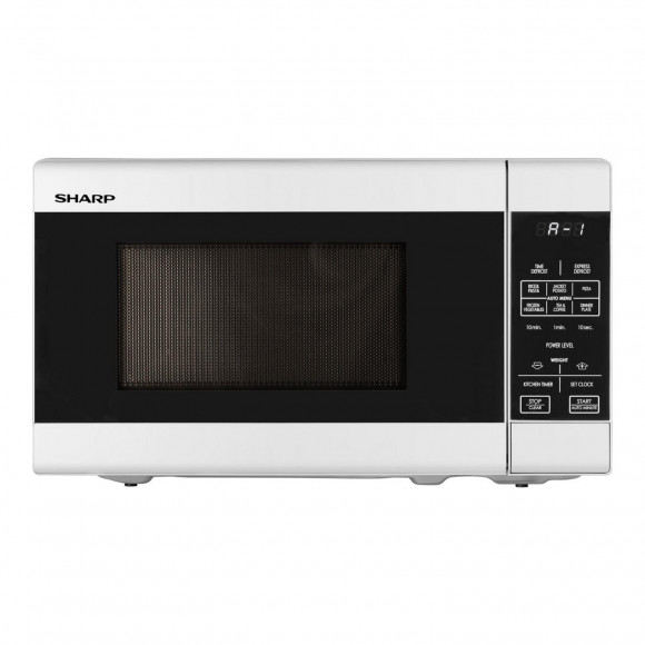 R211DW 750W Sharp Compact Microwave - White