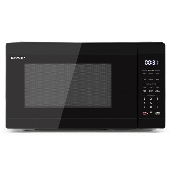 R315AB Sharp 31 L Midsize Microwave - Black 
