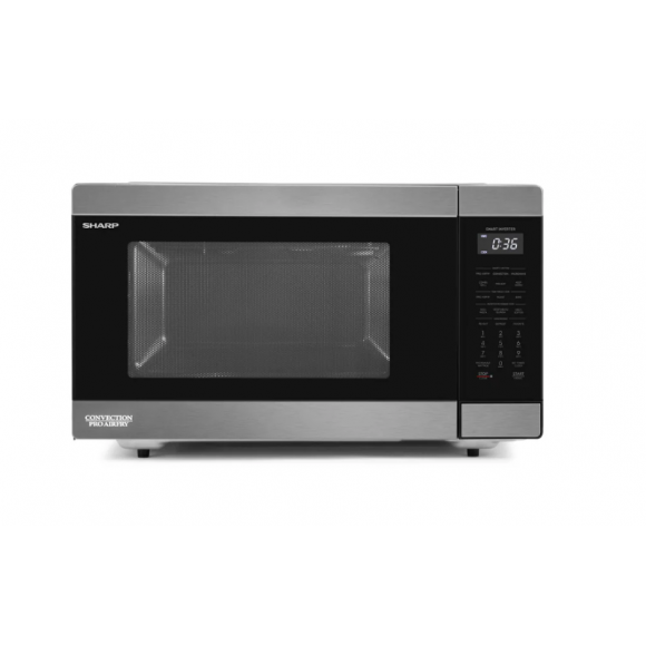 R365CVAFBS Sharp 36 L 1000W Pro Airyfry Convection Microwave 