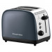 RHT2655STG Russell Hobbs Colours Plus 2 Slice Toaster - Grey