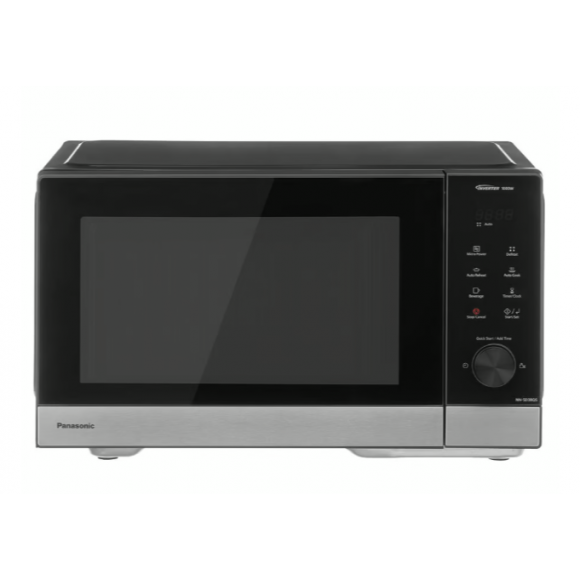 NN-SD38QSQPQ Panasonic 29 L 1000W Inverter Microwave Oven - Black with Stainless Steel 