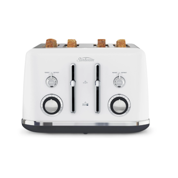 TA2740W Sunbeam  Alinea Collection 4 Slice Toaster - White 