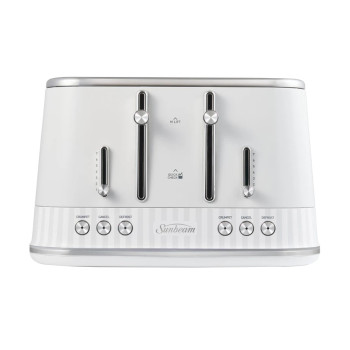 TAM8104WH Sunbeam French Riviera 4 Slice Toaster - White