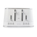 TAM8104WH Sunbeam French Riviera 4 Slice Toaster - White