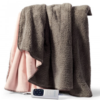 TRF4000 Sunbeam Feel Perfect Snug & Cosy Reversible Heated Throw Electric Blanket
