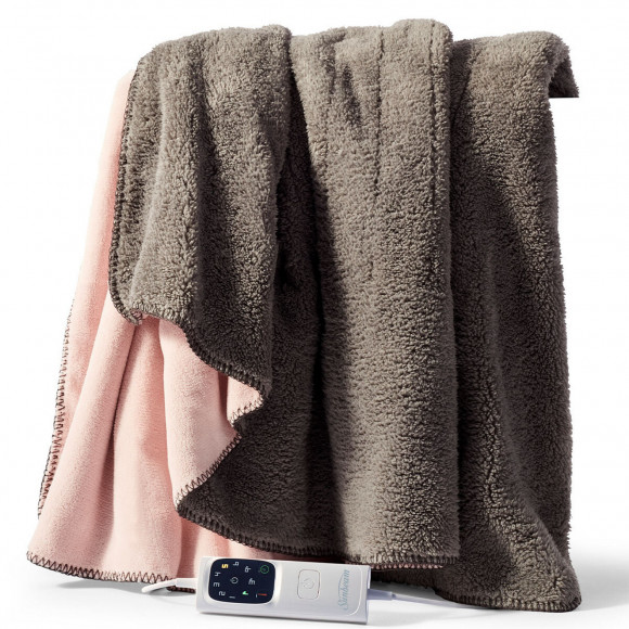 TRF4000 Sunbeam Feel Perfect Snug & Cosy Reversible Heated Throw Electric Blanket