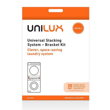 ULX101 Unilux Universal Stacking System - Bracket Kit Washer/Dryer Accessory 