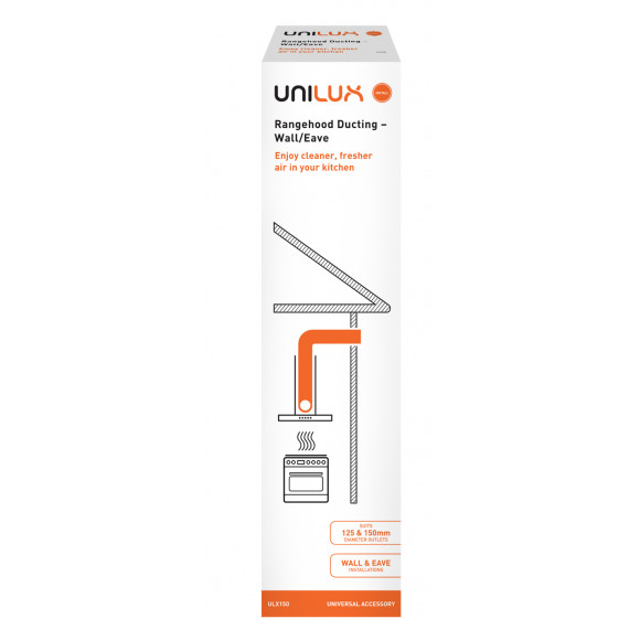 ULX150 Unilux Universal Rangehood Ducting