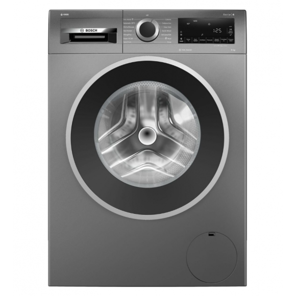 WGG2441RAU Bosch 9 KG Series 6 Front Loader Washer - Graphite