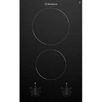 WHC322BC Westinghouse 30 cm 2 Zone Ceramic Cooktop 