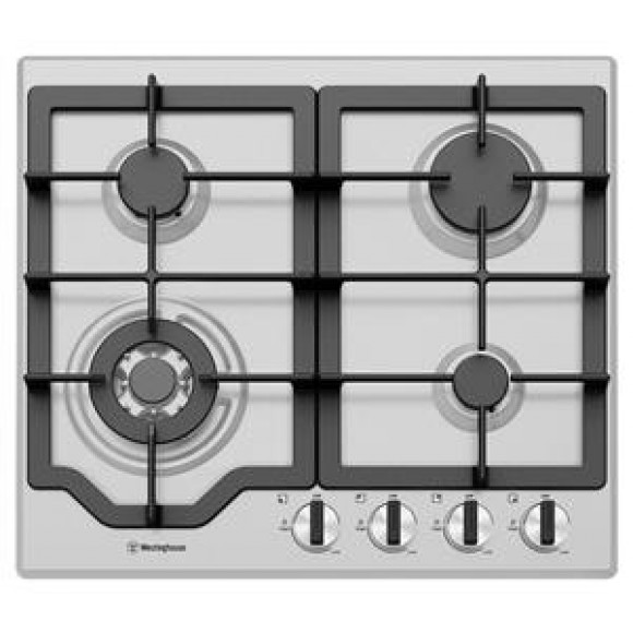 WHG644SC Westinghouse 60cm 4 Burner Gas Cooktop
