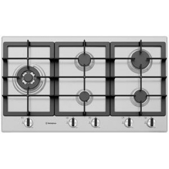 WHG954SC Westinghouse 90cm  5 Burner Gas Cooktop