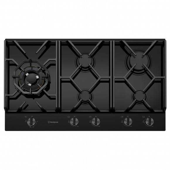 WHG959BD Westinghouse 90cm 5 Burner Gas Cooktop