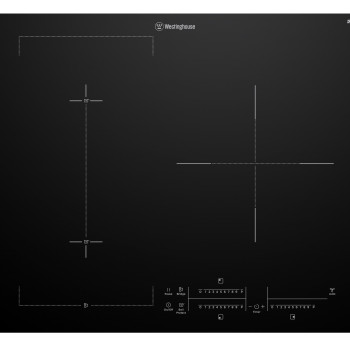 WHI635BD Westinghouse 60cm 3 Zone Induction Cooktop