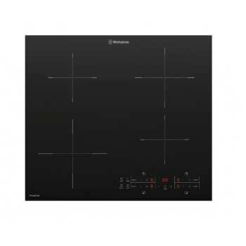 WHI642BE Westinghouse 60 cm 4 Zone PowerLite Induction Cooktop 