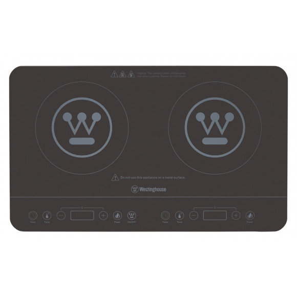 WHIC02K Westinghouse Twin Induction Cooktop
