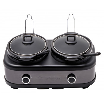 WHSC06KS Westinghouse 2 x 2.5L Slow Cooker