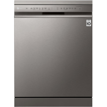 XD5B14PS LG Freestanding QuadWash Dishwasher in Platinum Steel 