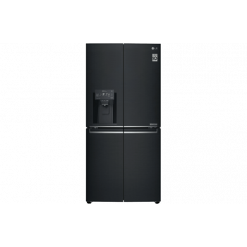 GF-L570MBL LG 570L Slim French Door Fridge Matte Black Finish 