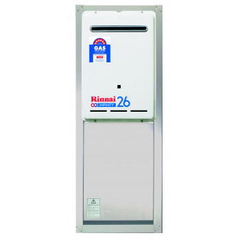 RBOX04L Rinnai 16-26l 424mm Galvanised Recess Box (Hot water system not included)