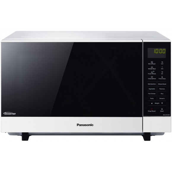 NN-SF564WQPQ PANASONIC 27L FLATBED WHITE MICROWAVE