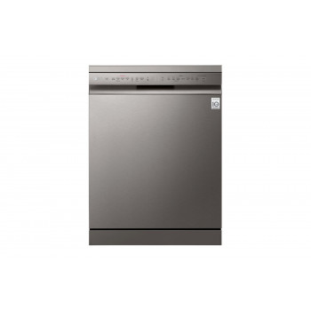 XD4B24PS LG  60cm 14 Place Setting QuadWash Dishwasher in Platinum Steel Finish 