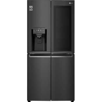 GF-V570MBLC LG  508L French Door InstaView Door-in-Door Fridge in Matte Black