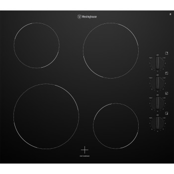 WHC642BC Westinghouse 59cm 4 Zone Ceramic Cooktop
