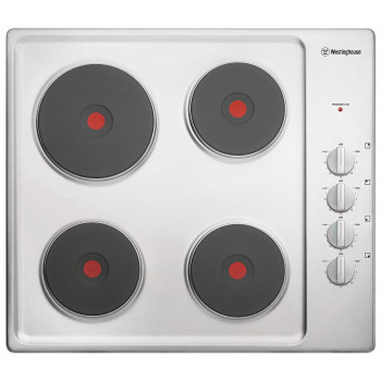 WHS642SC Westinghouse 60cm Electric Solid Cooktop