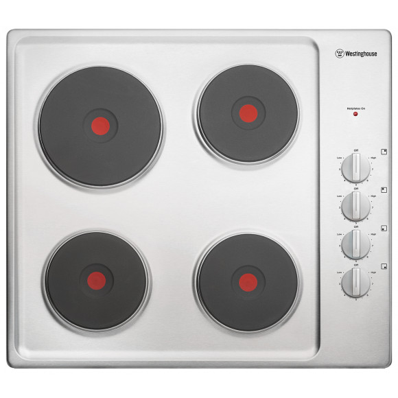 WHS642SC Westinghouse 60cm Electric Solid Cooktop