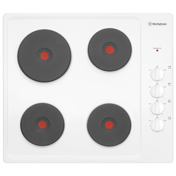 WHS642WC Westinghouse 60cm Electric Solid Cooktop